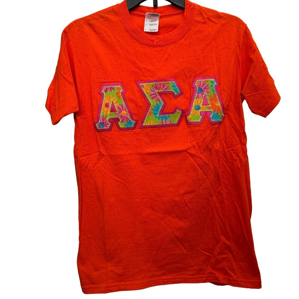 Alpha Sigma Alpha Sorority Greek Life Gildan Tee Shirt, Small